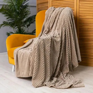 Плед бамбуковий «крокодил» - бежевий<article>MALVA