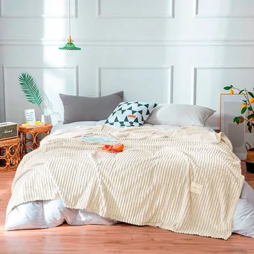 Плед бамбуковий – молочний<article>MALVA