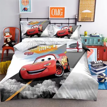Комплект постільної білизни дитячий Блискавичні перегони<article>MALVA