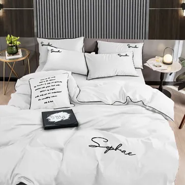 Комплект постільної білизни креп-сатин Фартоні<article>MALVA