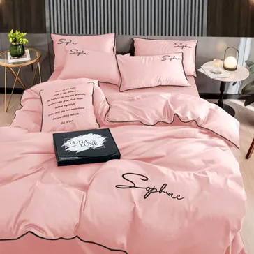 Комплект постільної білизни креп-сатин Трайфл<article>MALVA