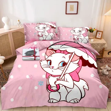 Комплект постільної білизни дитячий Грайливе кошеня<article>MALVA
