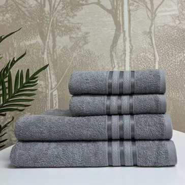 Набір рушників «luminous» - сірі<article>MALVA