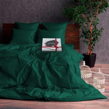 Комплект постільної білизни страйп-сатин Мірабо<article>MALVA