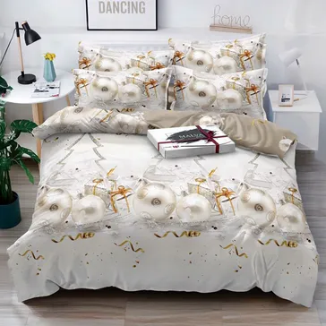 Комплект постільної білизни фланель Мартинія<article>MALVA