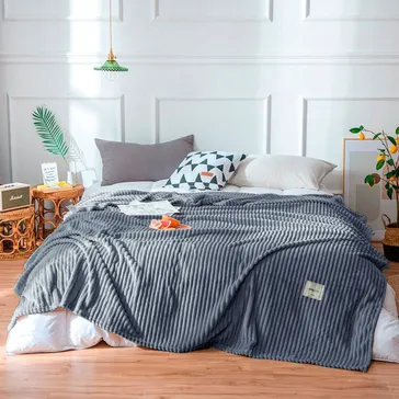 Плед бамбуковий - попелясто-синій<article>MALVA