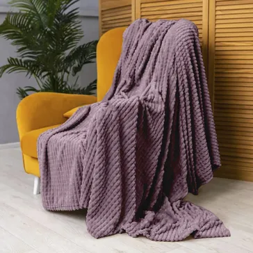 Плед бамбуковий «крокодил» - фіолетовий<article>MALVA