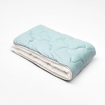 Ковдра мікрофібра дует небесний/пломбір<article>MALVA