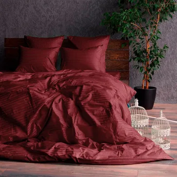 Комплект постільної білизни страйп-сатин Провансе<article>MALVA