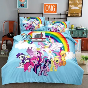 Комплект постільної білизни дитячий Веселкові друзі<article>MALVA