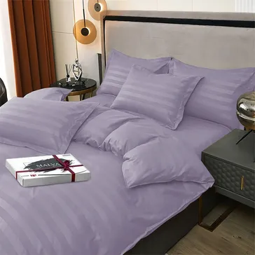 Комплект постільної білизни італійський сатин Барвінок<article>MALVA