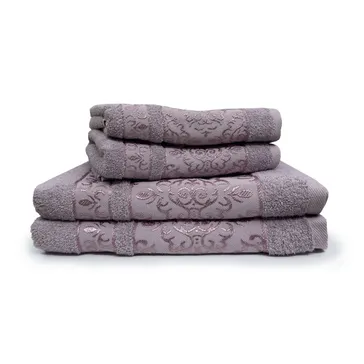 Набір рушників «melange» - бузкові<article>MALVA