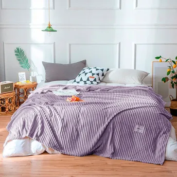 Плед бамбуковий - світло-фіолетовий<article>MALVA