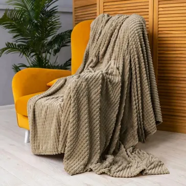 Плед бамбуковий «крокодил» - латте<article>MALVA