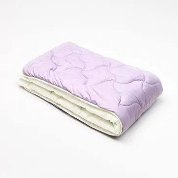 Ковдра мікрофібра дует молочний/фіалка<article>MALVA