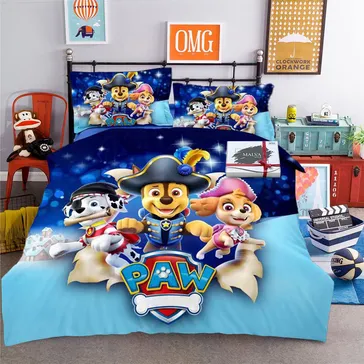Комплект постільної білизни дитячий Патрулюючи песики<article>MALVA