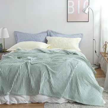 Плед зебра – ніжно-зелений<article>MALVA