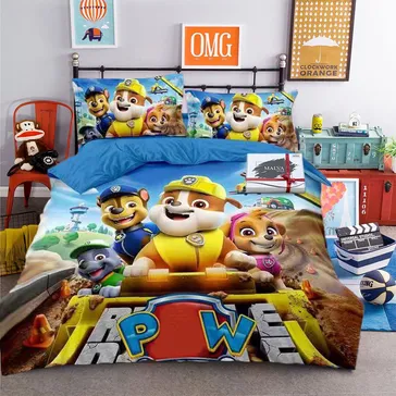 Комплект постільної білизни дитячий Чьотирьохлапі рятівники<article>MALVA