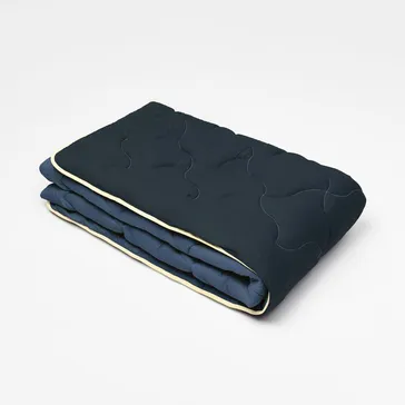 Ковдра мікрофібра дует - синій/ніч<article>MALVA