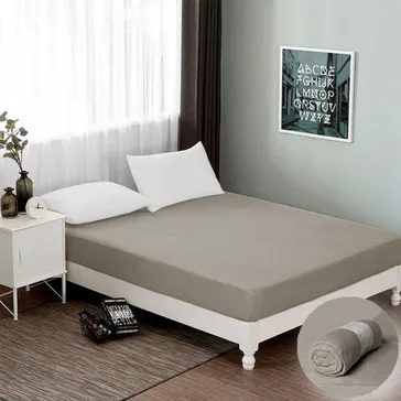 Махрове простирадло на резинці - латте<article>MALVA